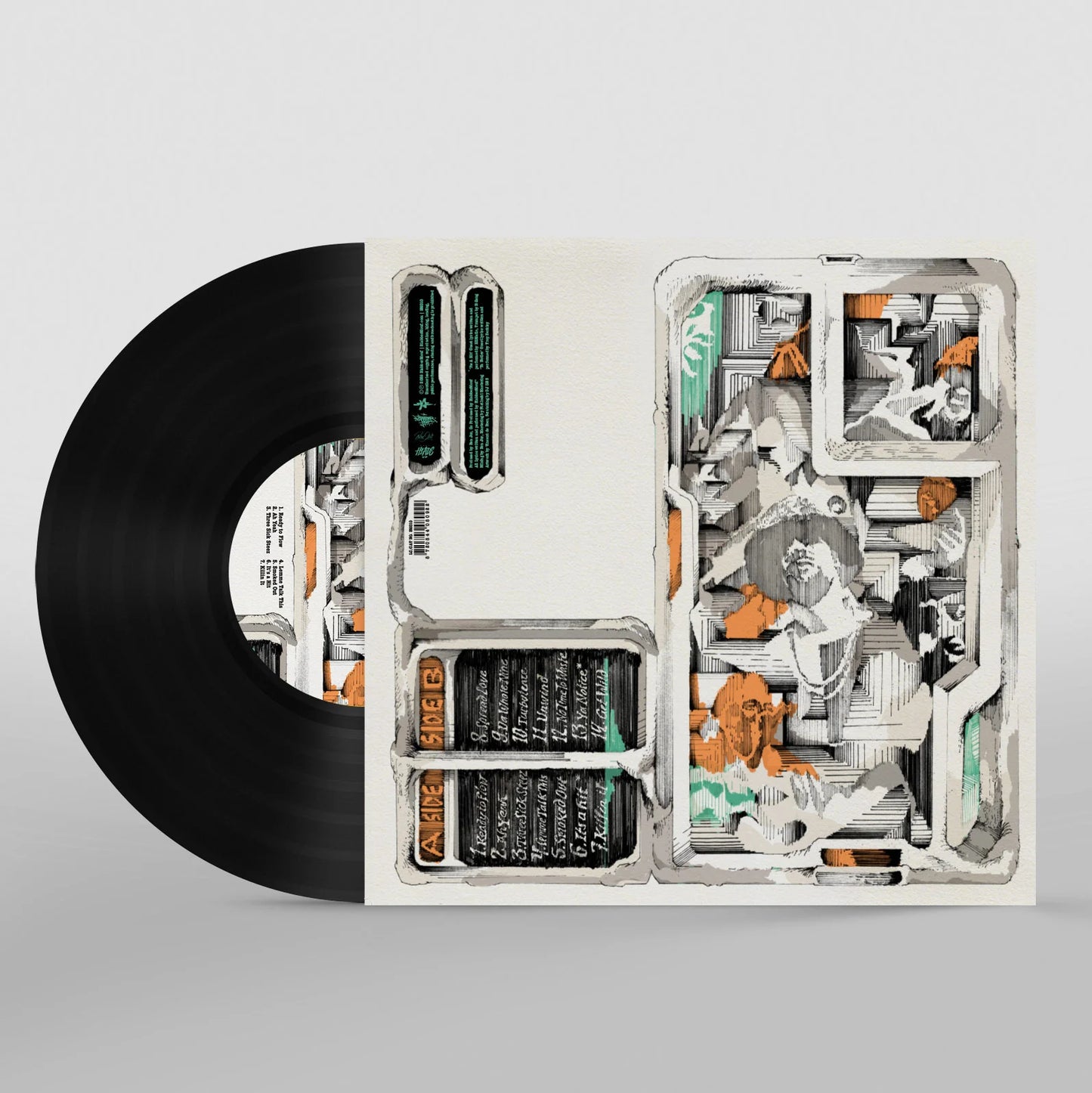 BlabberMouf - Da Whole Nine (Black 12")