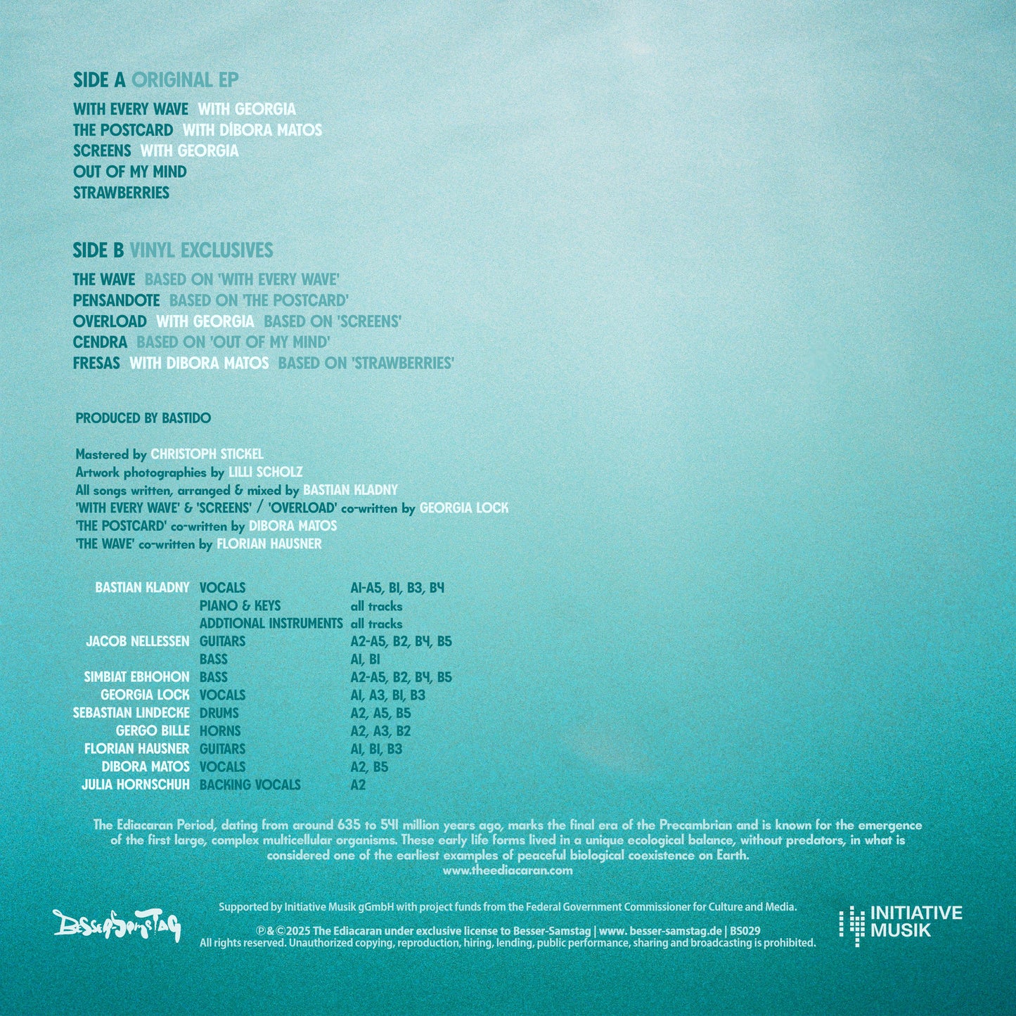The Ediacaran - Contemplations (Limited 12" Vinyl)