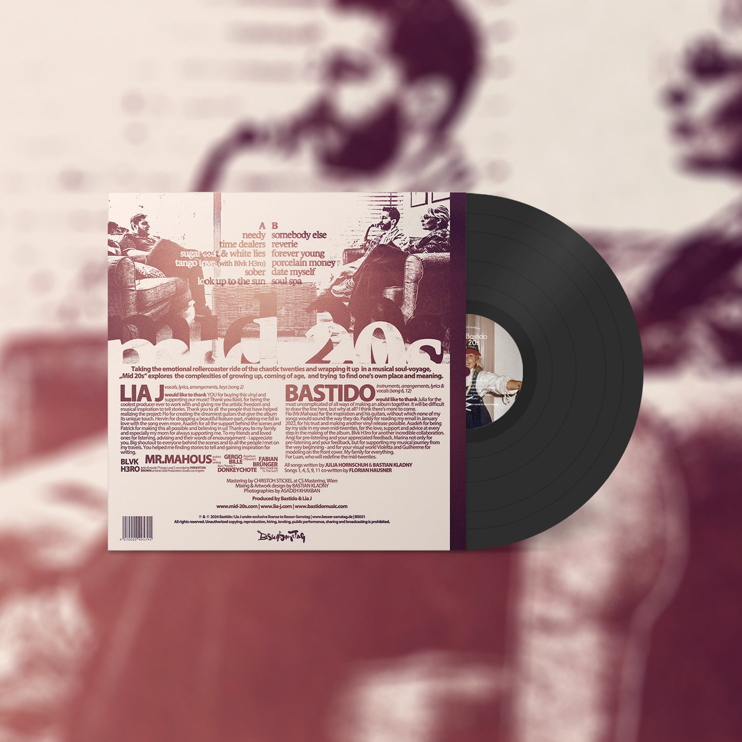 Bastido & Lia J - Mid 20s (Limited 12")