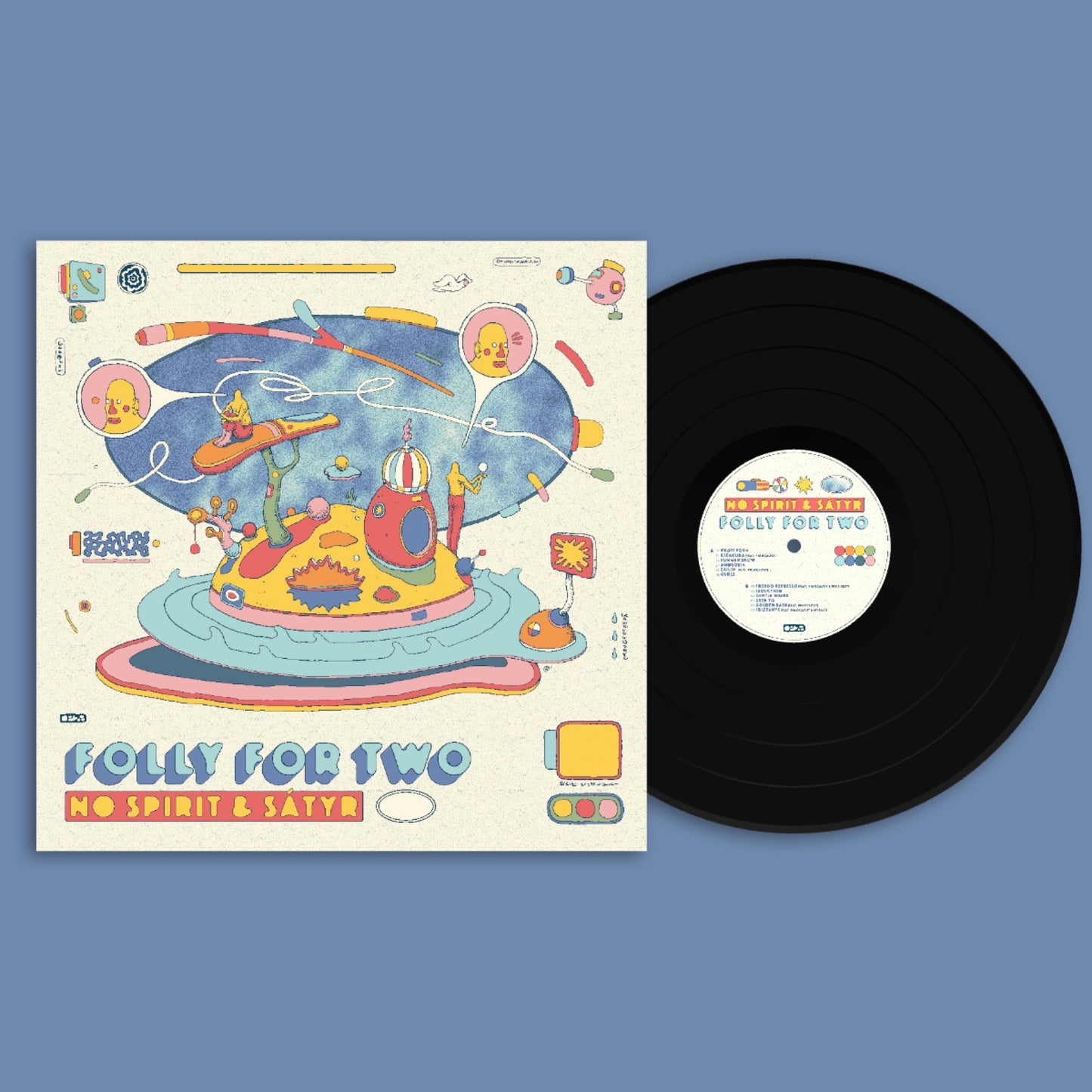 No Spirit & Sátyr - Folly For Two (Limited 12")