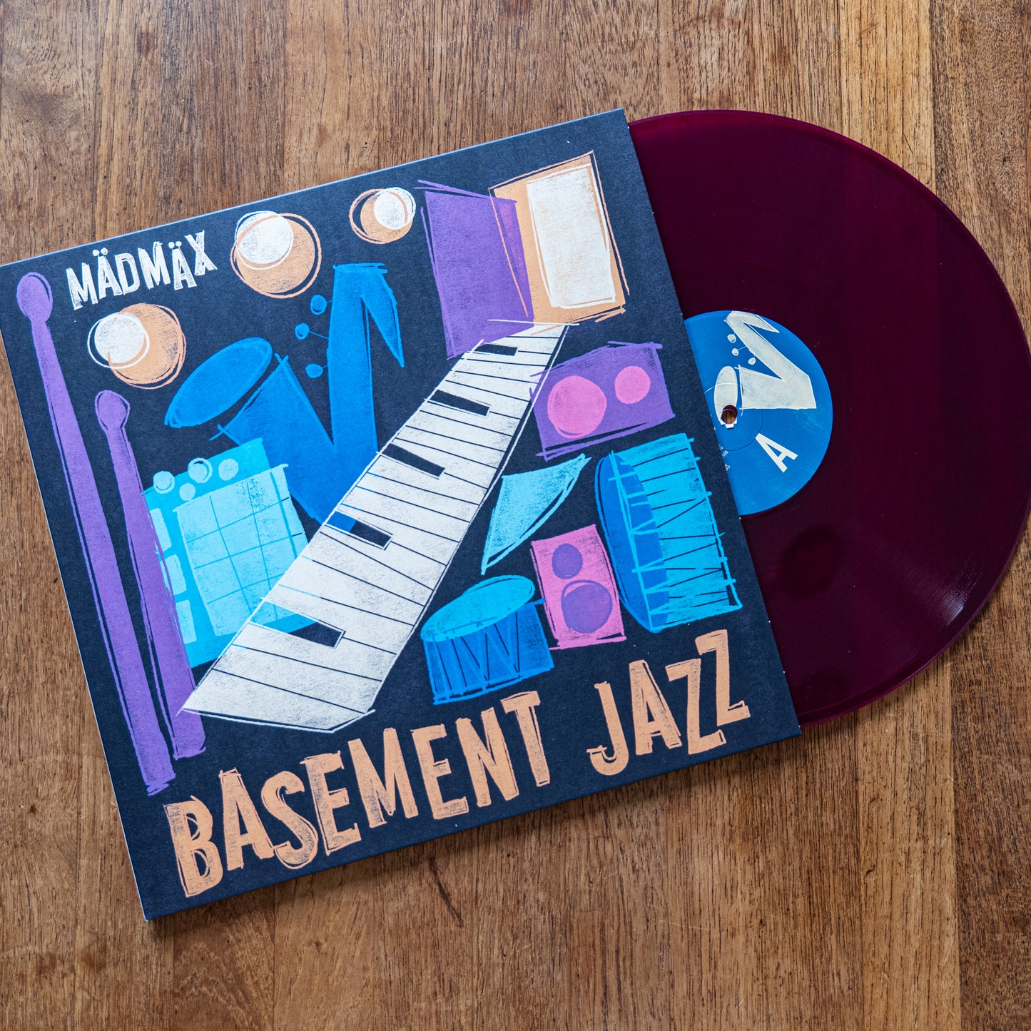 mädmäx - Basement Jazz (Lila-Transparent - 12")