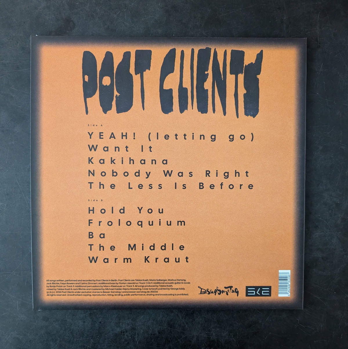 Post Clients - Post Clients (Limited Colored 12")