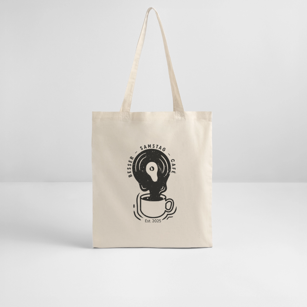 Café & Recordshop - Bio-Stoffbeutel - Natur