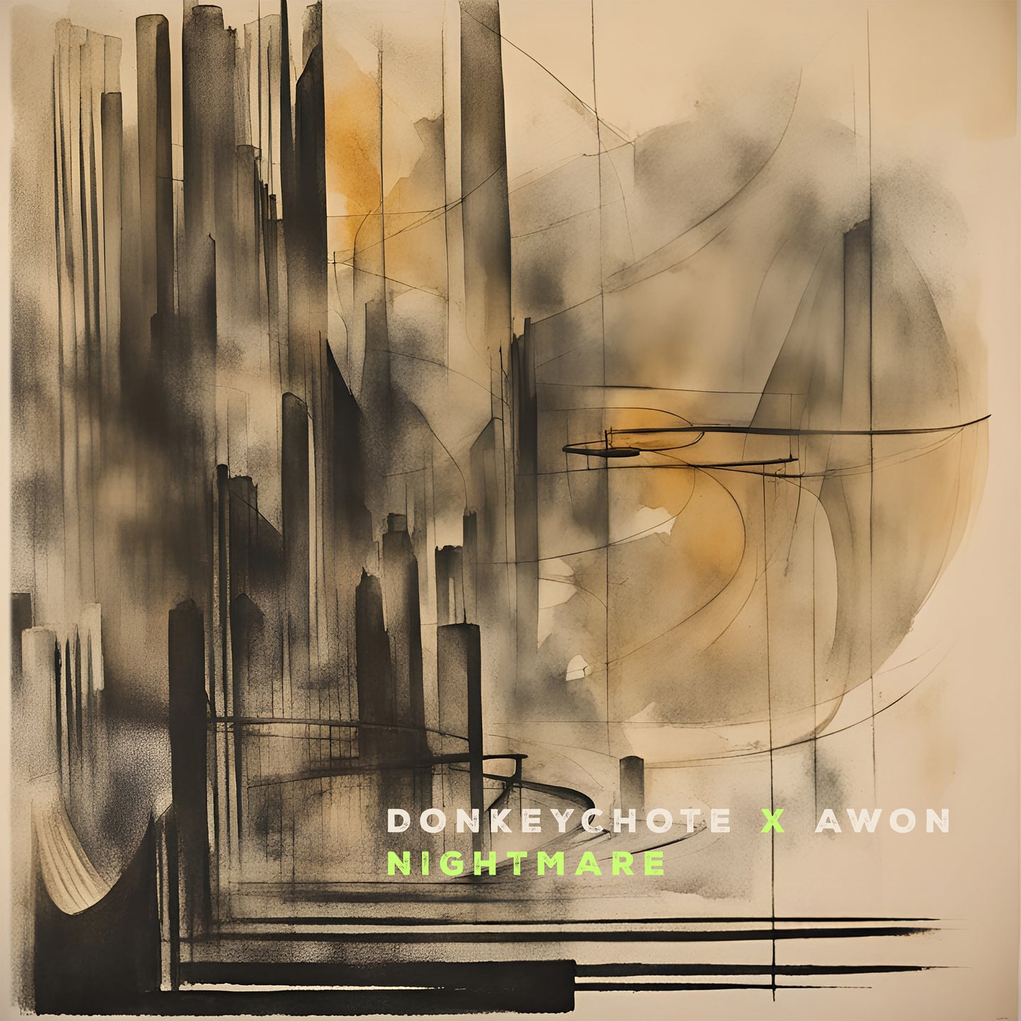 Donkeychote & Awon - Nightmare EP (Limited 7" EP)