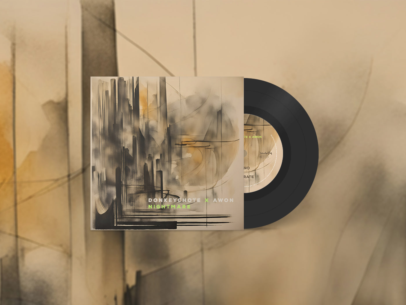 Donkeychote & Awon - Nightmare EP (Limited 7" EP)